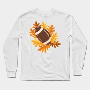 Football Wreath Long Sleeve T-Shirt